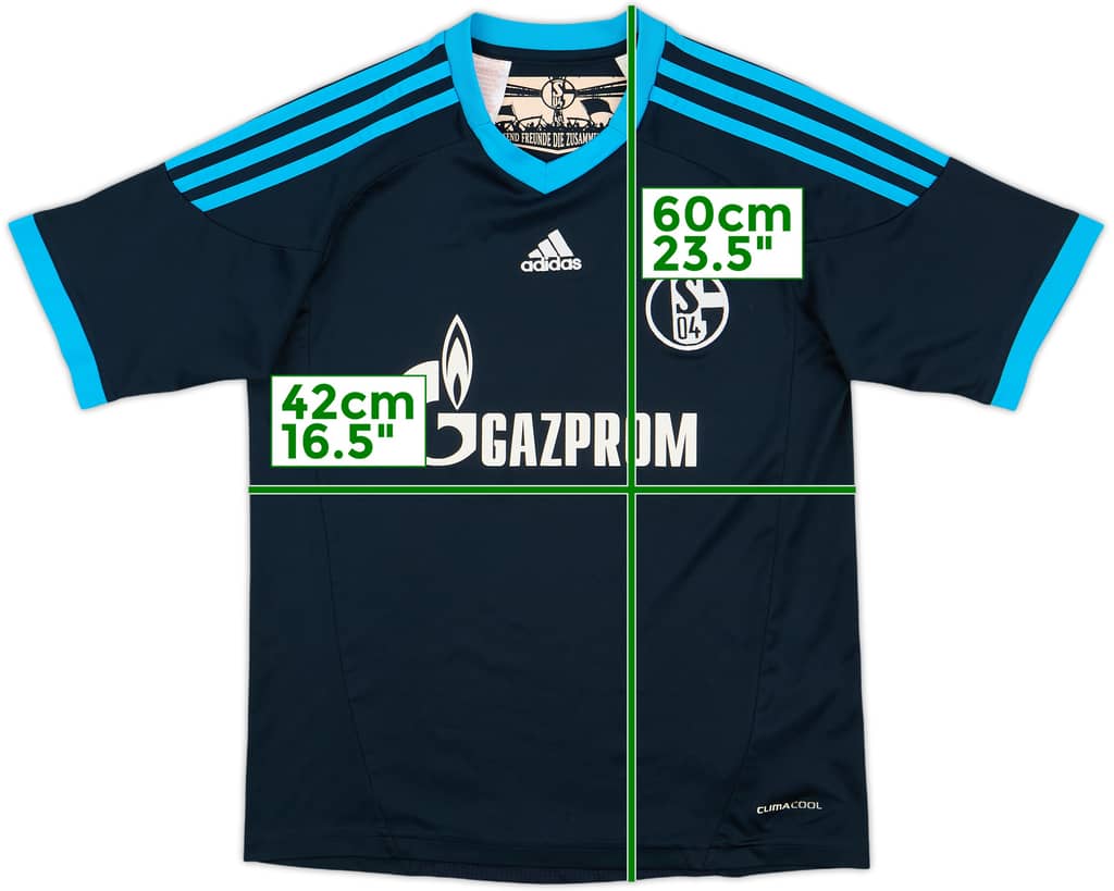 2010-12 Schalke Away Shirt - 7/10 - (M.Boys)