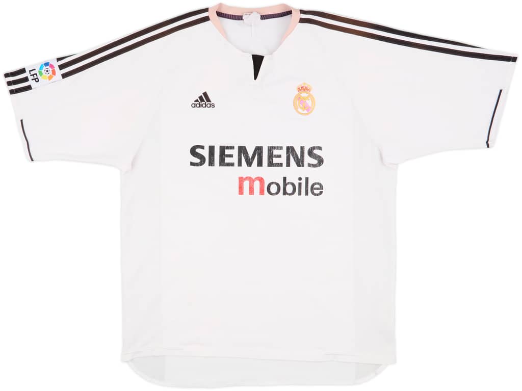 2003-04 Real Madrid Home Shirt - 5/10 - (XL)