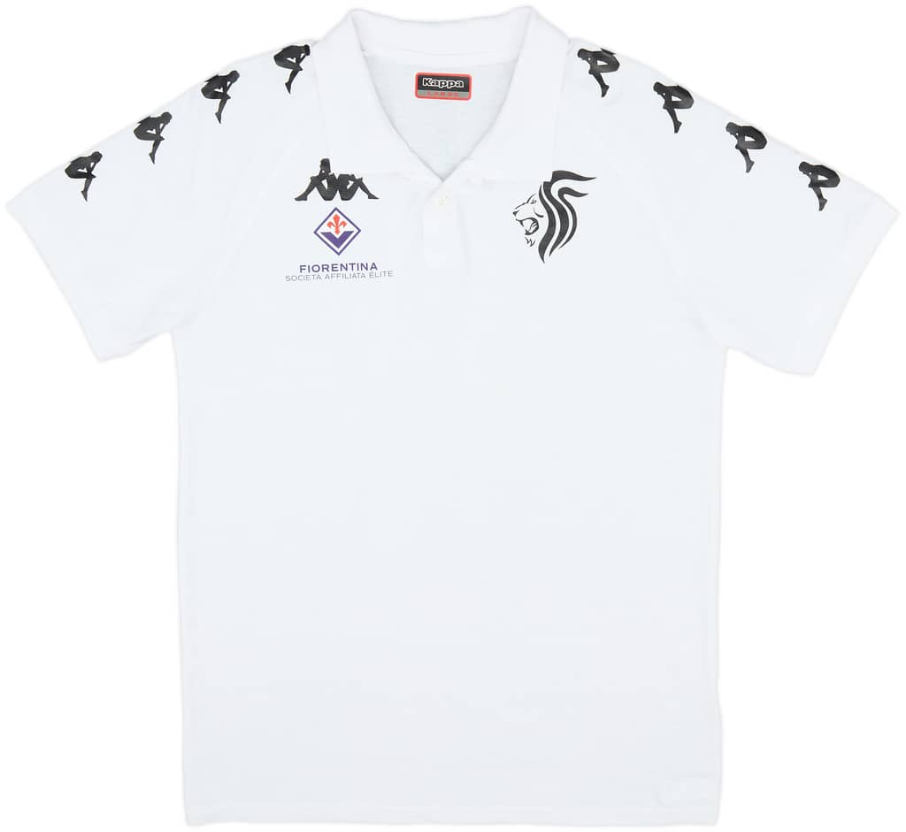 2022-23 Fiorentina Kappa Polo Shirt - 7/10 - (L)