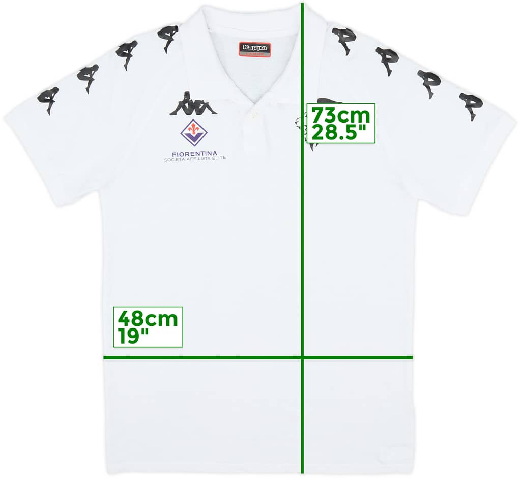 2022-23 Fiorentina Kappa Polo Shirt - 7/10 - (L)