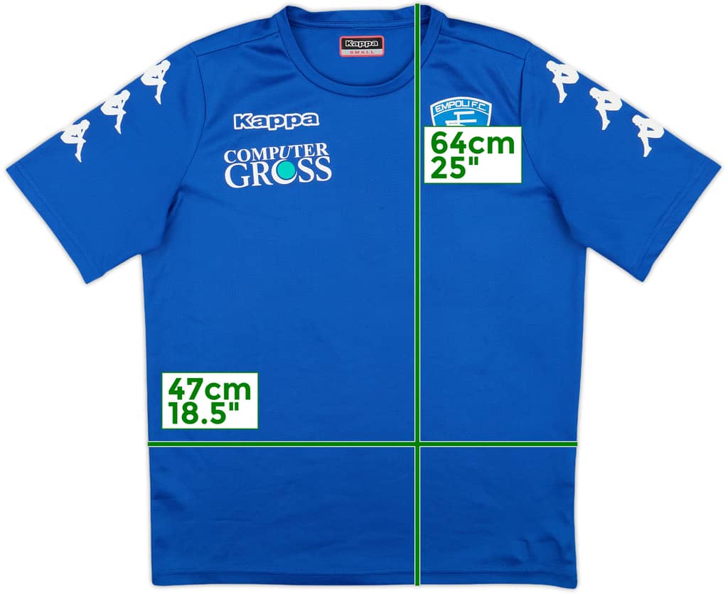 2018-19 Empoli Kappa Training Shirt - 9/10 - (S)