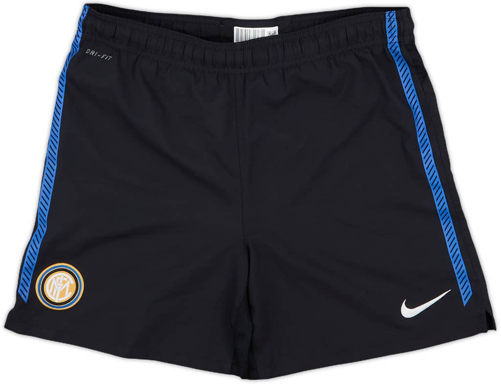 2010-11 Inter Milan Home Shorts - 9/10 - (M.Boys)