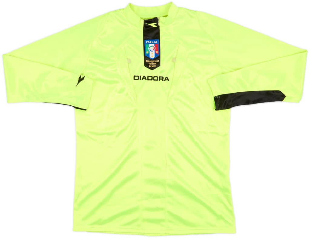 2000s Italy Diadora Referee L/S Shirt - 9/10 - (M)