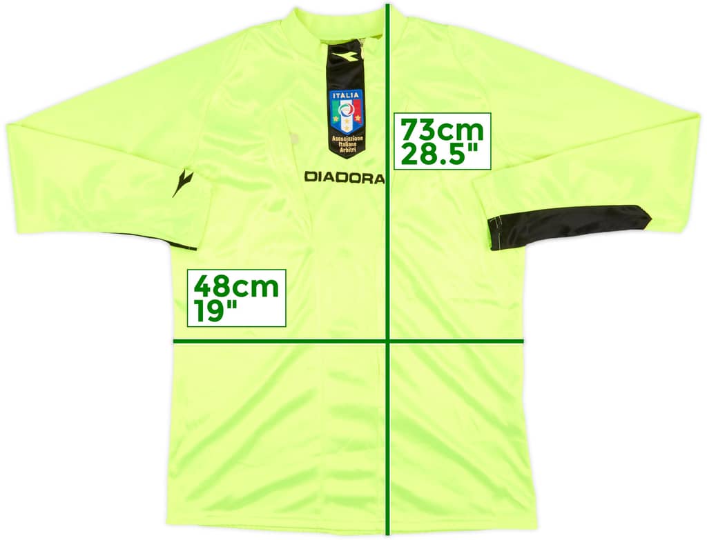 2000s Italy Diadora Referee L/S Shirt - 9/10 - (M)
