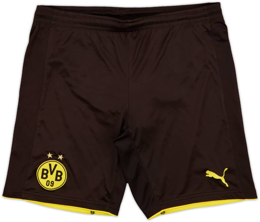 2016-17 Borussia Dortmund Home Shorts - 7/10 - (S)