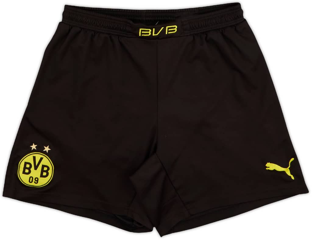 2013-14 Borussia Dortmund Home Shorts - 9/10 - (XL.Boys)