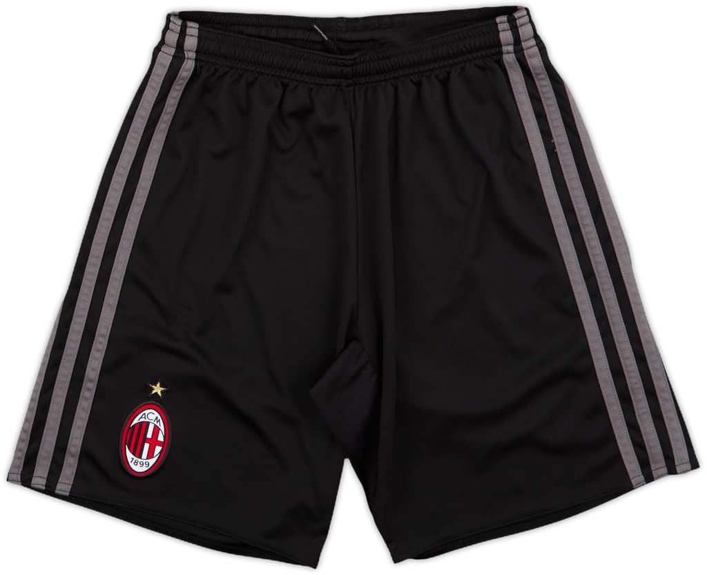 2016-17 AC Milan Home Shorts - 10/10 - (XS)