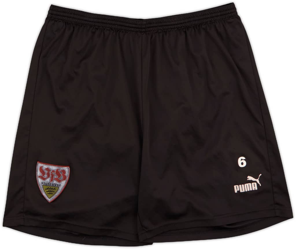 2003-04 Stuttgart Player Issue Puma Training Shorts #6 - 5/10 - (M/L)