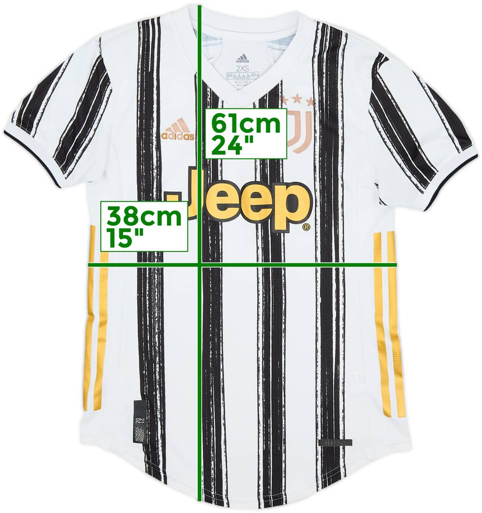 2020-21 Juventus Authentic Home Shirt - 5/10 - (Women's XXS)