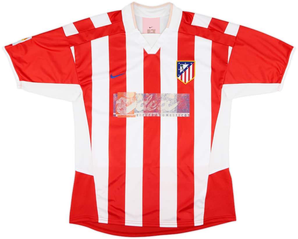 2002-03 Atletico Madrid Home Shirt - 5/10 - (M)
