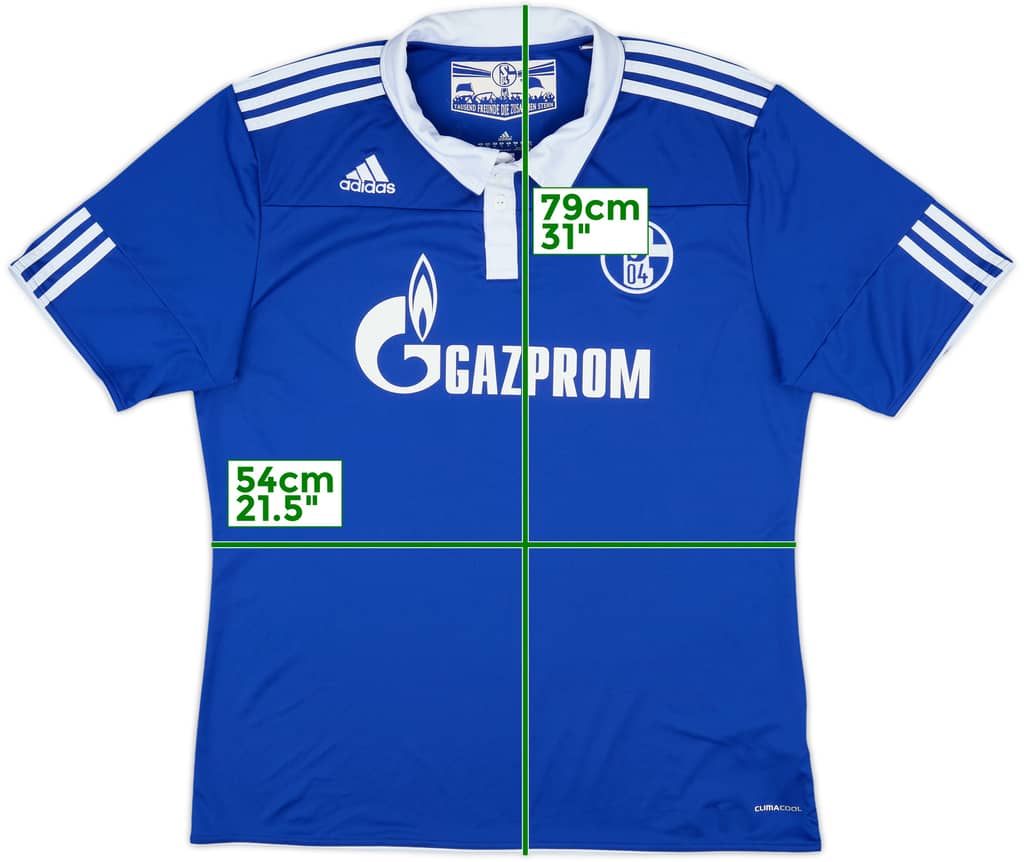 2010-12 Schalke Home Shirt - 9/10 - (XL)