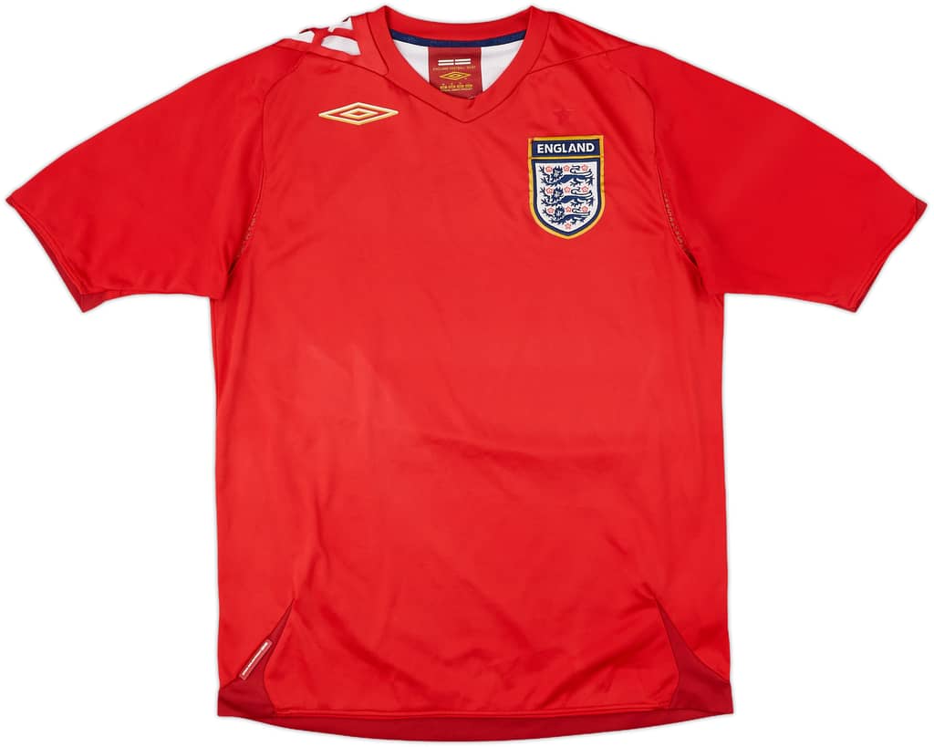 2006-08 England Away Shirt - 4/10 - (M)