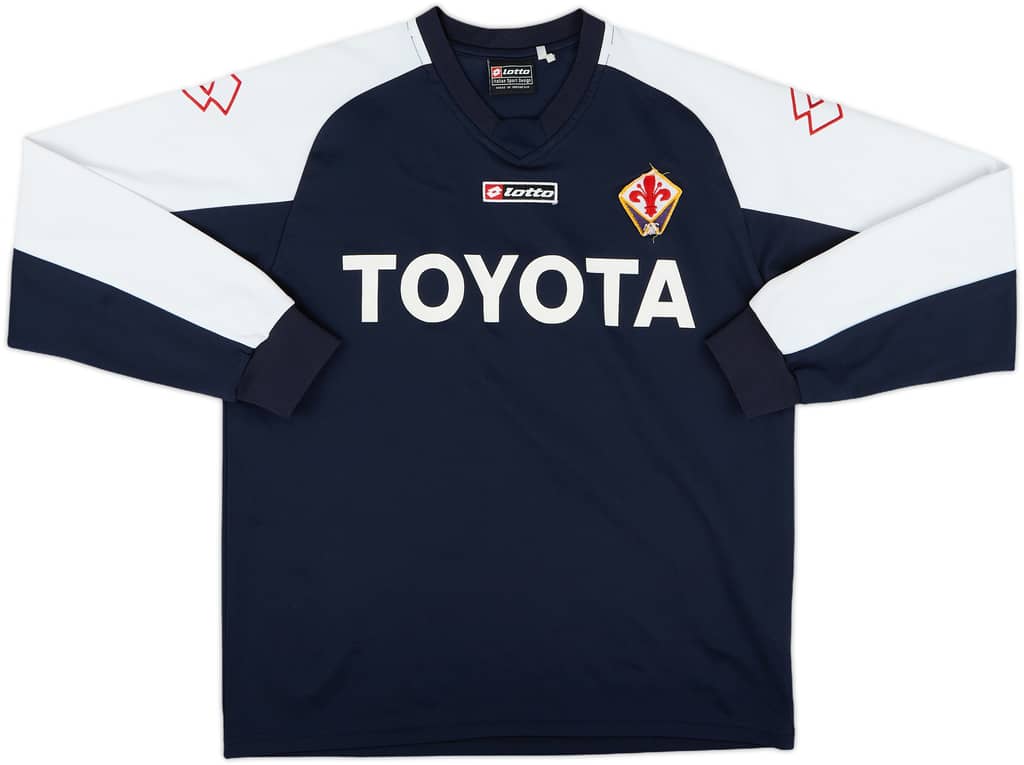 2005-07 Fiorentina Lotto Training L/S Shirt - 5/10 - (M)