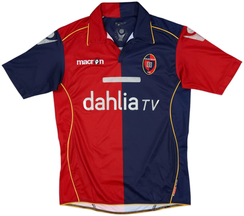 2010-11 Cagliari Home Shirt - 4/10 - (L)