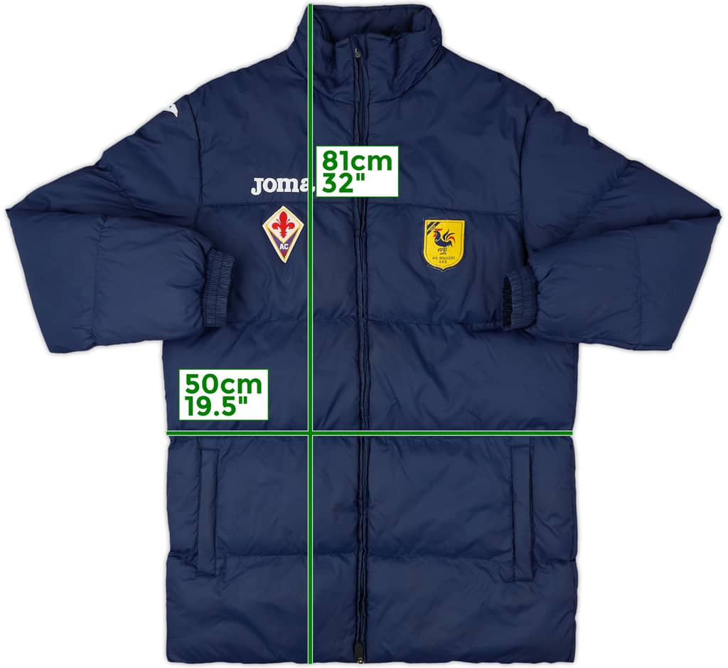 2012-13 Fiorentina Joma Padded Bench Coat - 7/10 - (S)