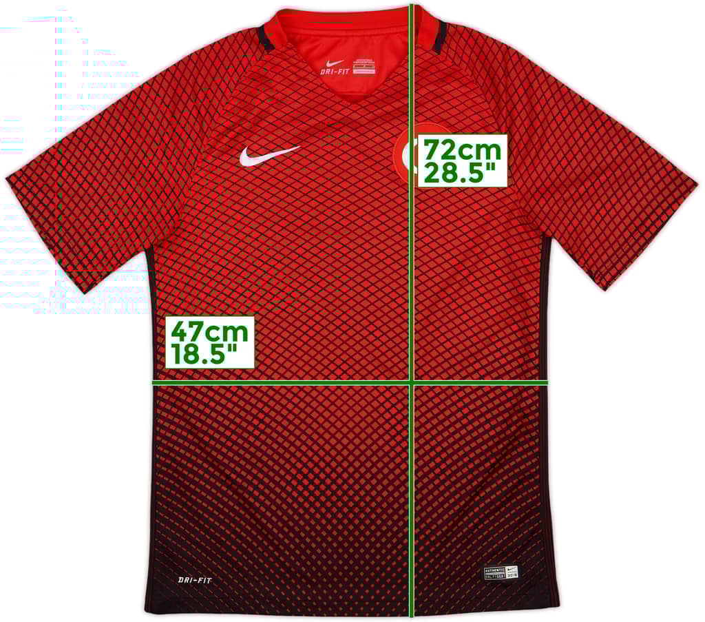 2016-17 Turkey Home Shirt - 8/10 - (S)