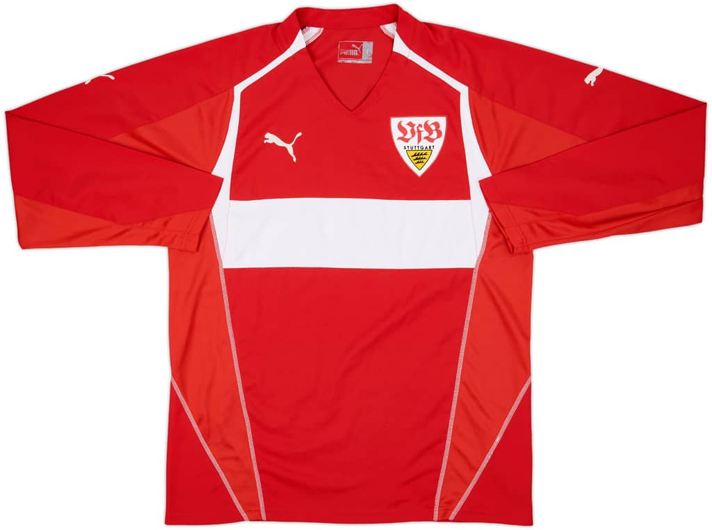 2004-05 Stuttgart Away L/S Shirt - 8/10 - (L)