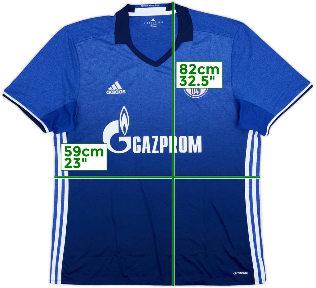 2016-18 Schalke Home Shirt - 10/10 - (XL)