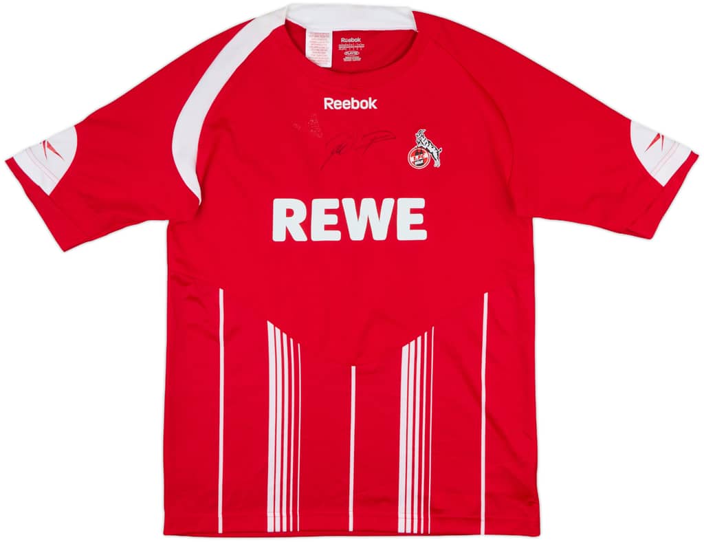 2009-10 FC Koln Signed Home Shirt - 7/10 - (XL.Boys)