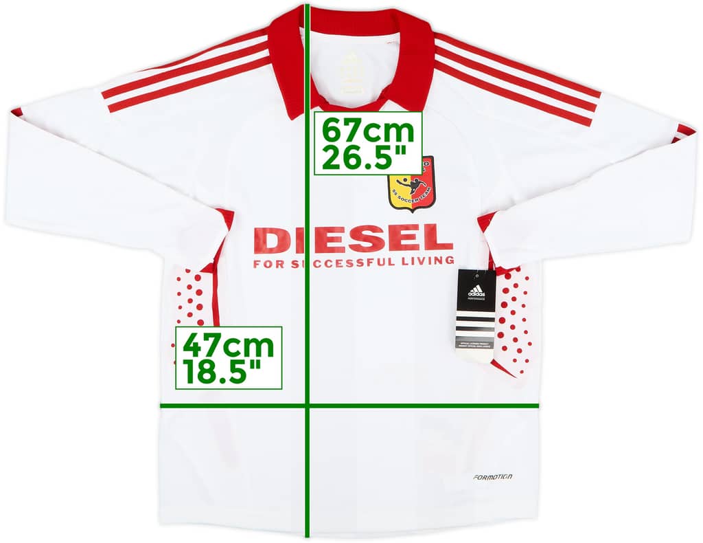 2008-09 Bassano Virtus Away L/S Shirt (M.Boys)