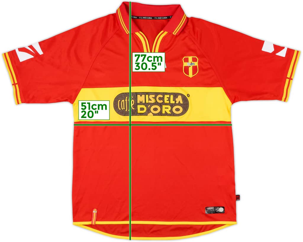 2004-05 Messina Away Shirt - 6/10 - (L)