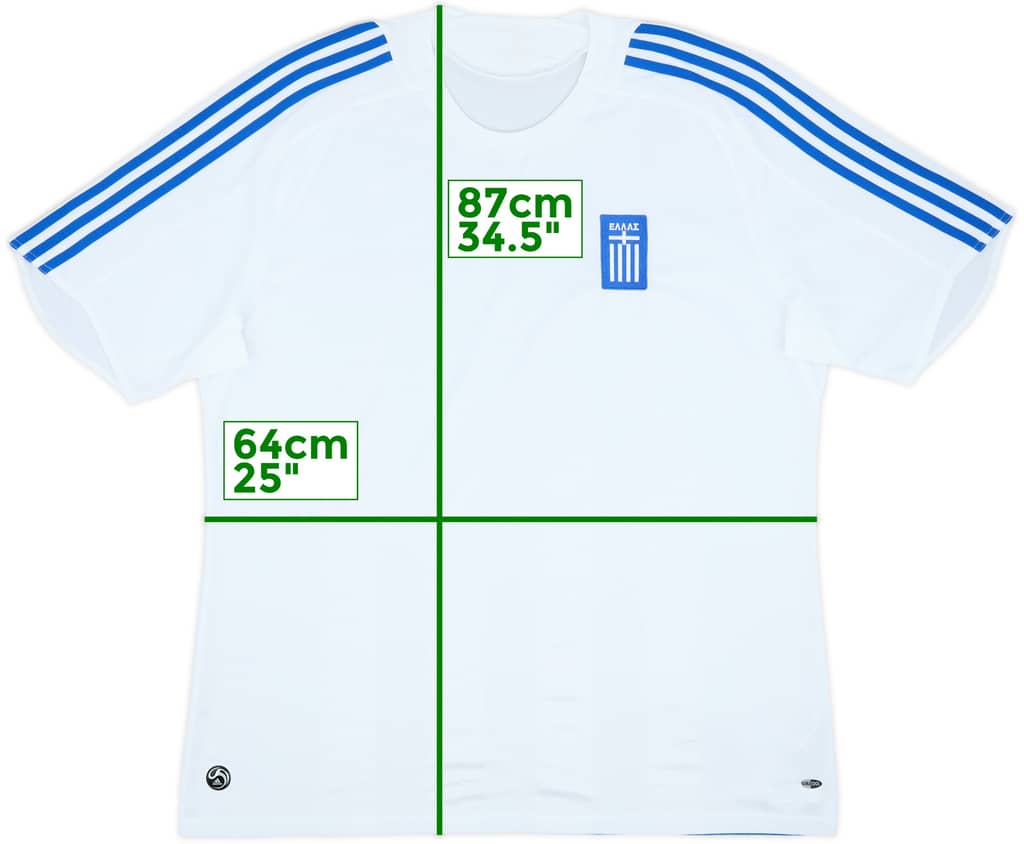 2008-09 Greece Away Shirt - 8/10 - (3XL)