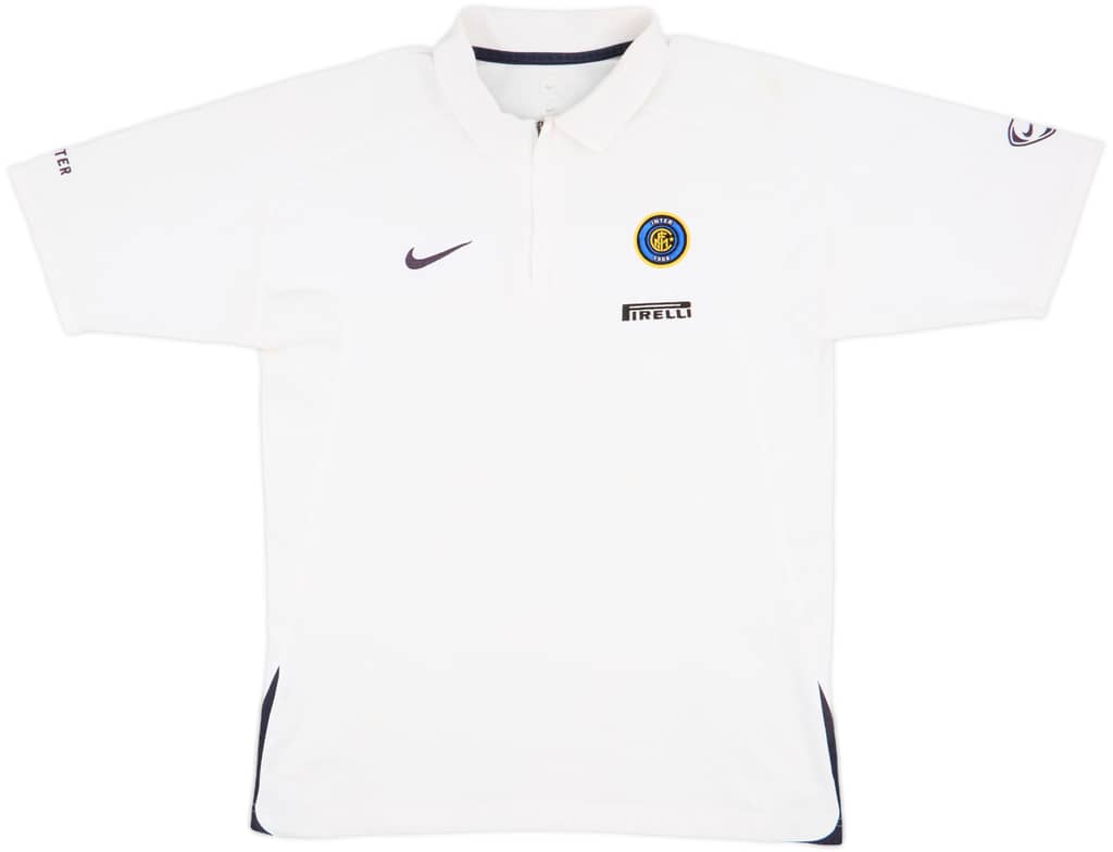 2005-06 Inter Milan Nike Polo Shirt - 8/10 - (L)