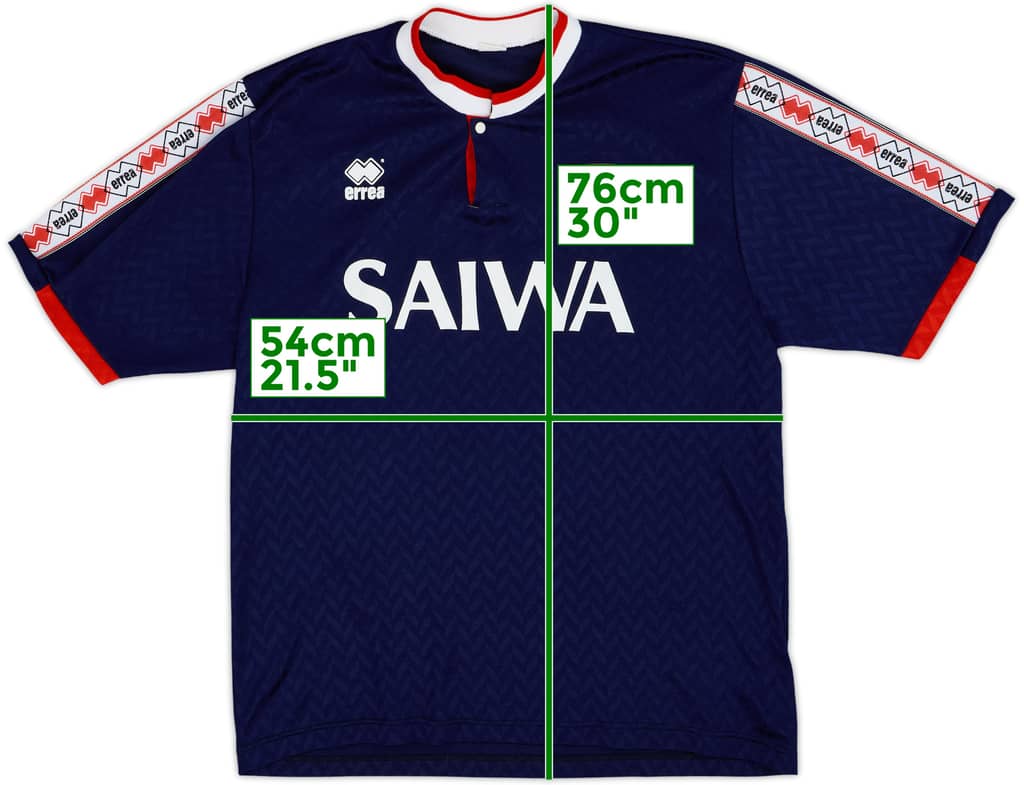 1992-94 Genoa Errea Training Shirt - 9/10 - (XL)