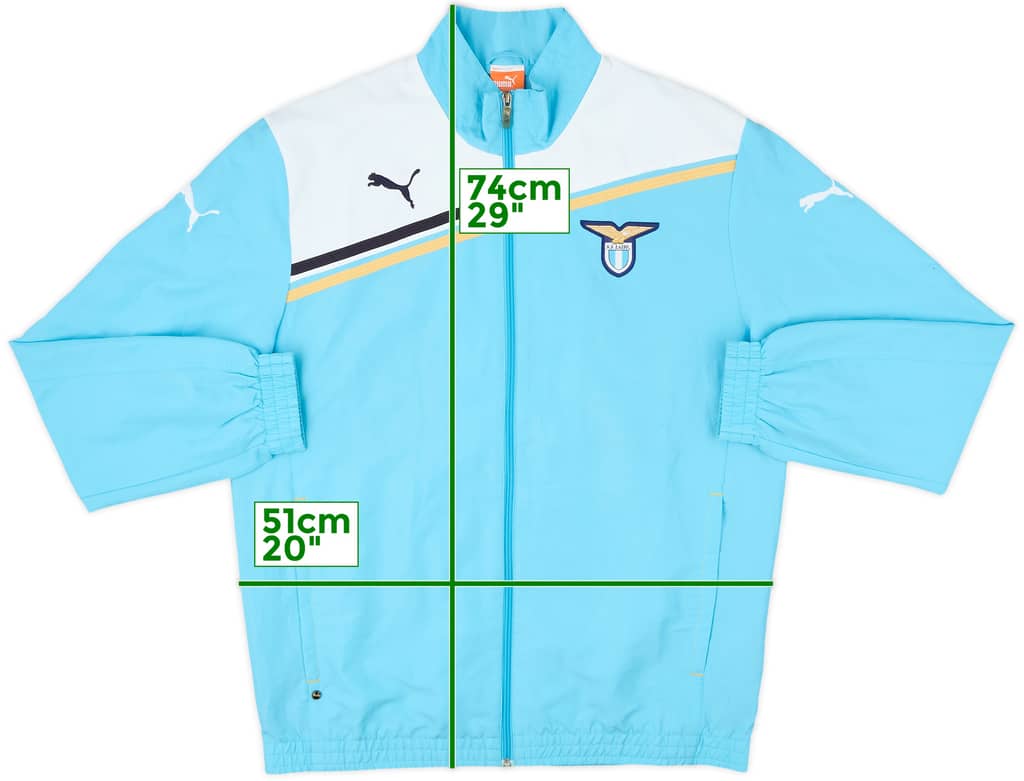 2011-12 Lazio Puma Track Jacket - 8/10 - (L)