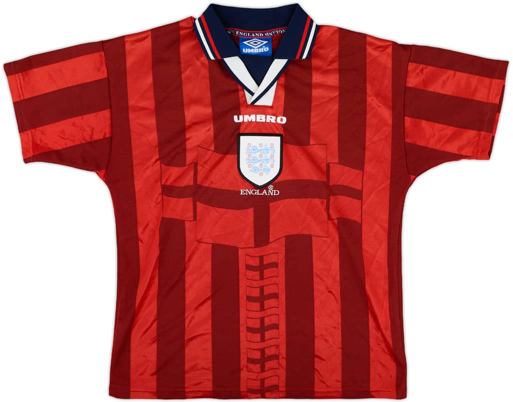 1997-99 England Away Shirt - 9/10 - (L.Boys)