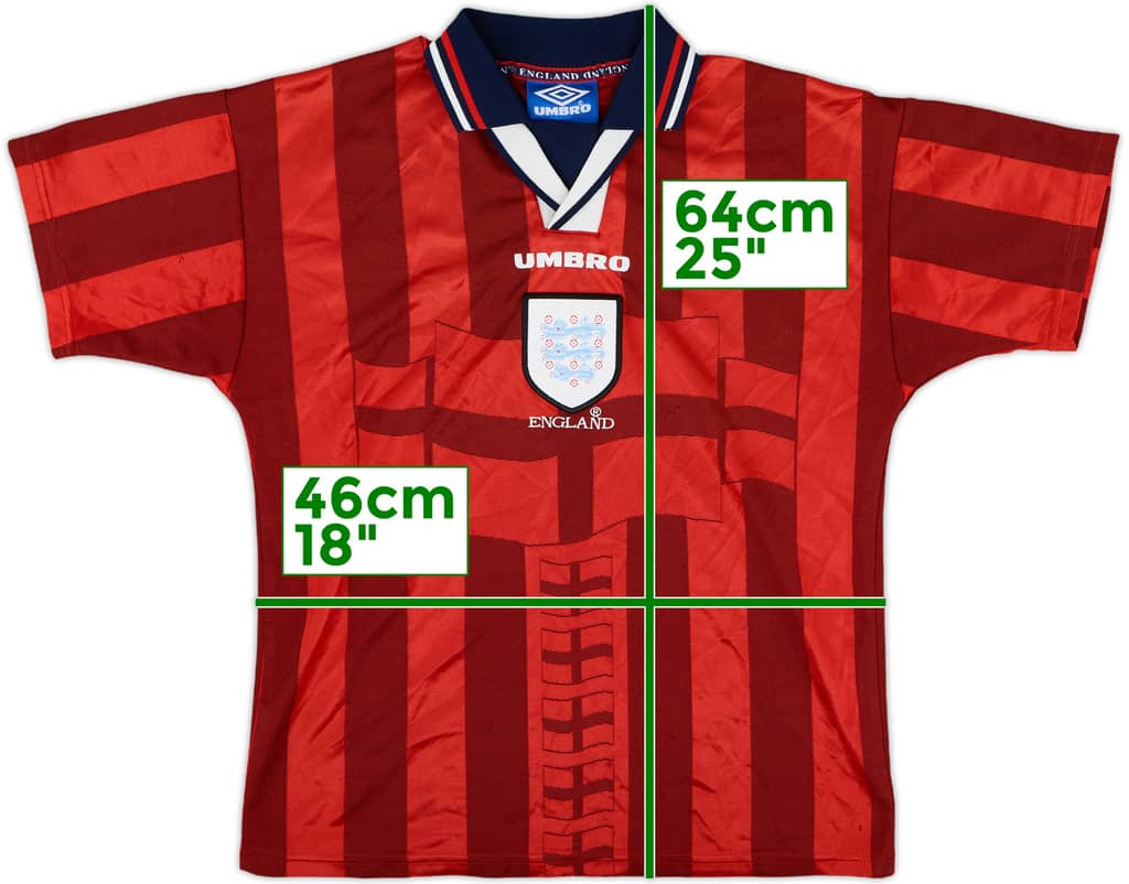1997-99 England Away Shirt - 9/10 - (L.Boys)
