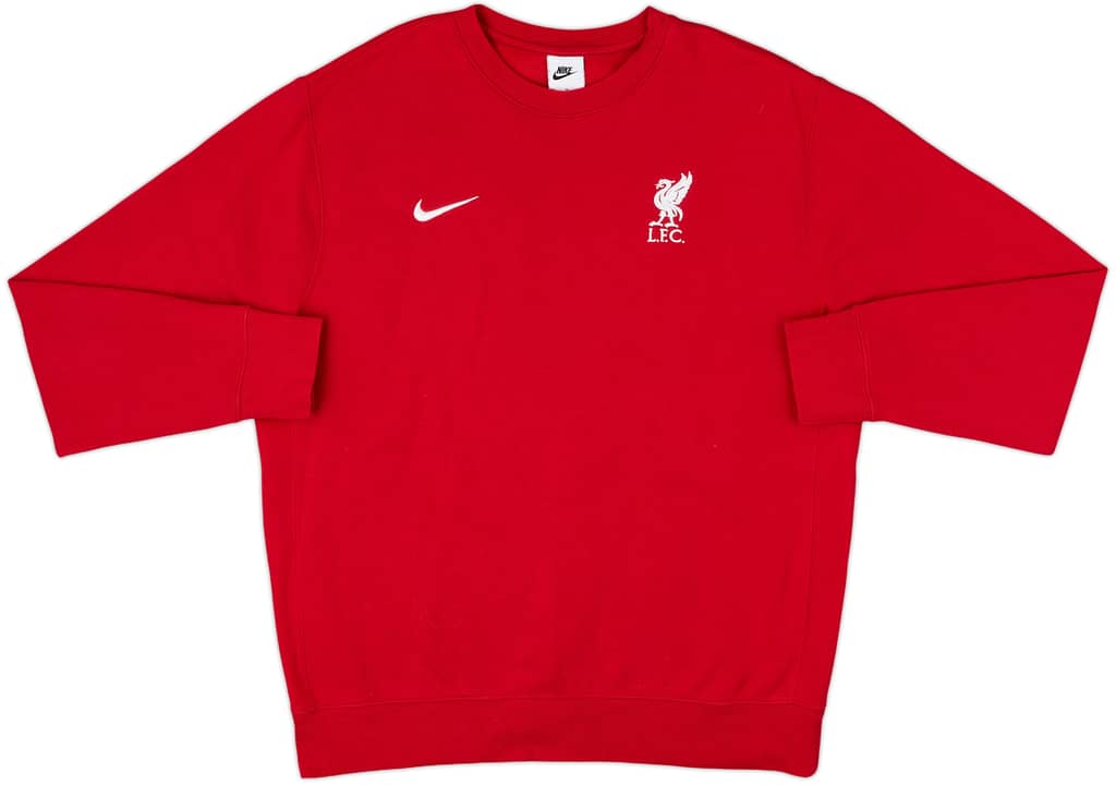 2023-24 Liverpool Nike Sweat Top - 8/10 - (M)