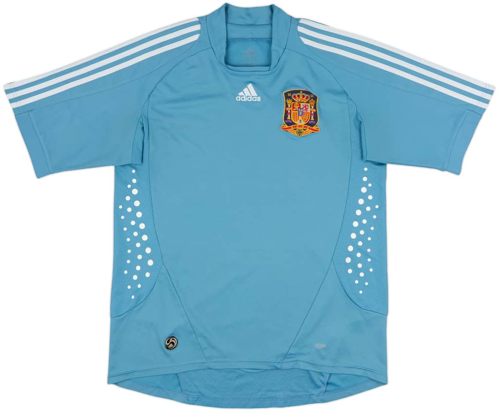2008-10 Spain GK S/S Shirt - 7/10 - (L)