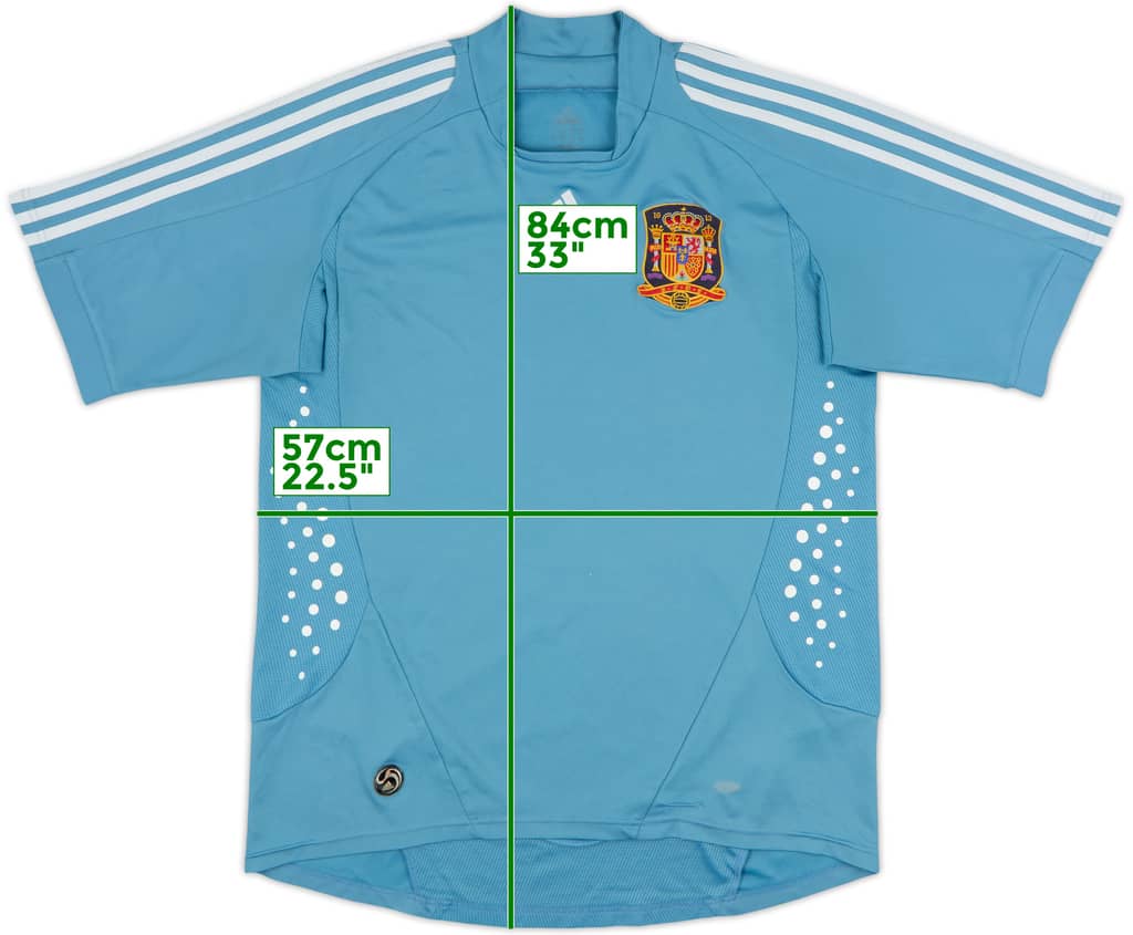 2008-10 Spain GK S/S Shirt - 7/10 - (L)