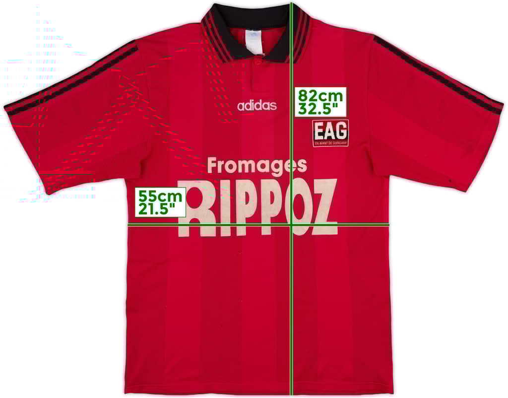 1996-1998 Guingamp Home Shirt - 5/10 - (L)