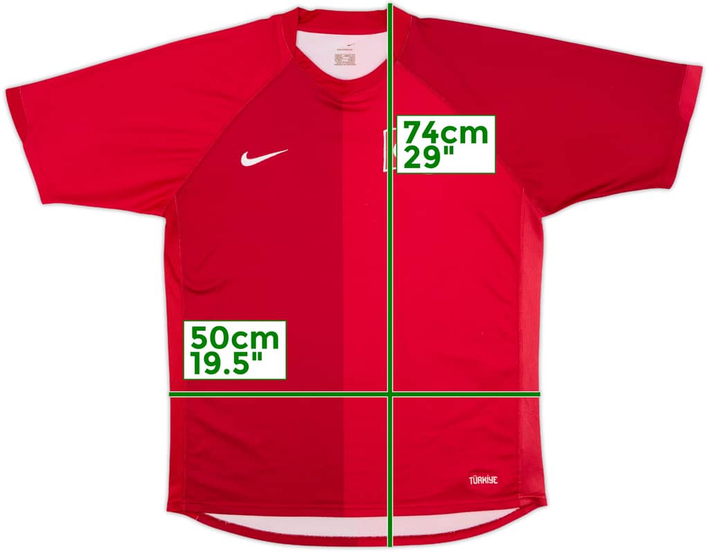 2006-08 Turkey Home Shirt - 9/10 - (M)