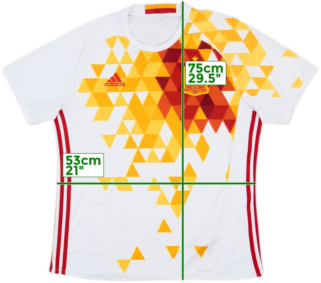2016-17 Spain Away Shirt - 7/10 - (L)