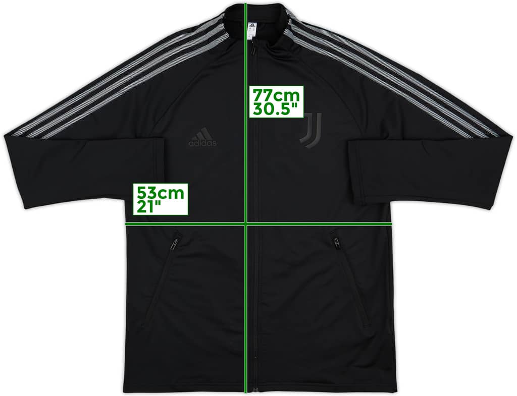 2020-21 Juventus adidas Track Jacket - 8/10 - (M)