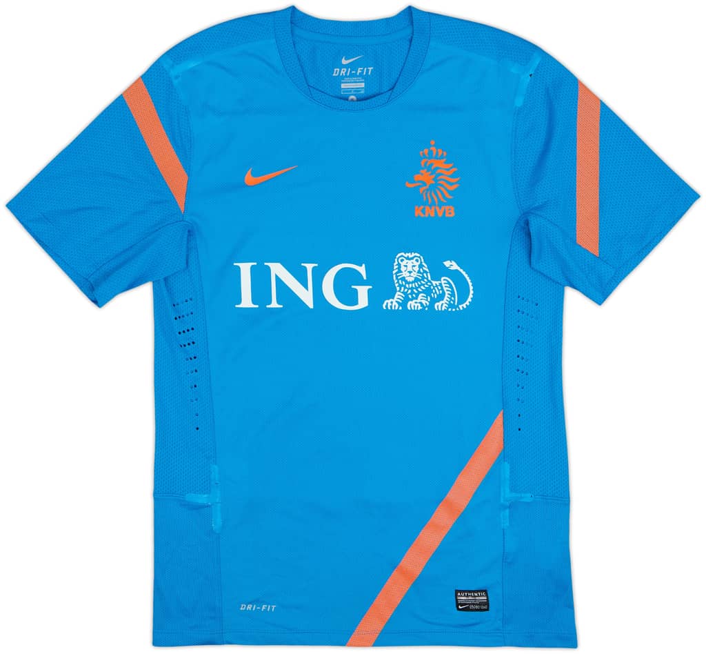 2012-13 Netherlands Player Issue Nike Training Shirt - 9/10 - (S)