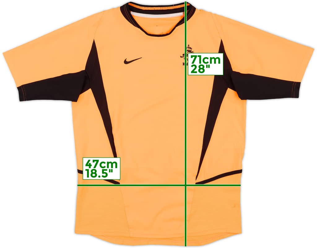 2002-04 Netherlands Home Shirt - 8/10 - (L.Boys)