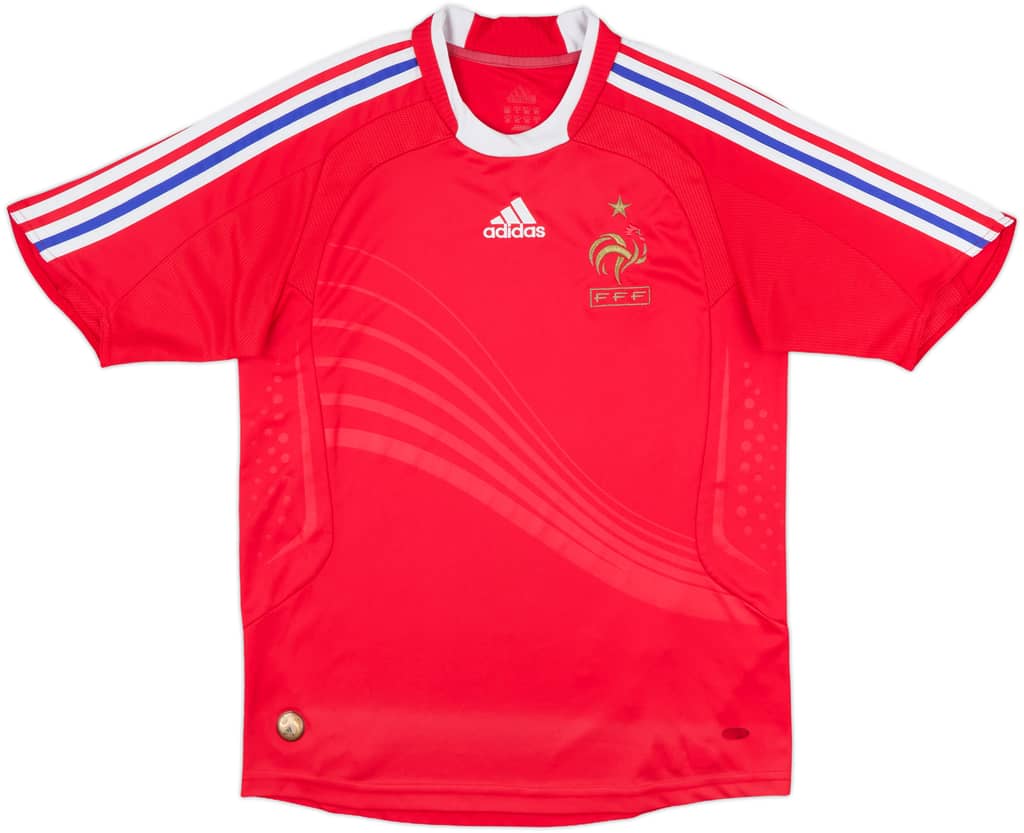 2007-08 France Away Shirt - 7/10 - (L.Boys)