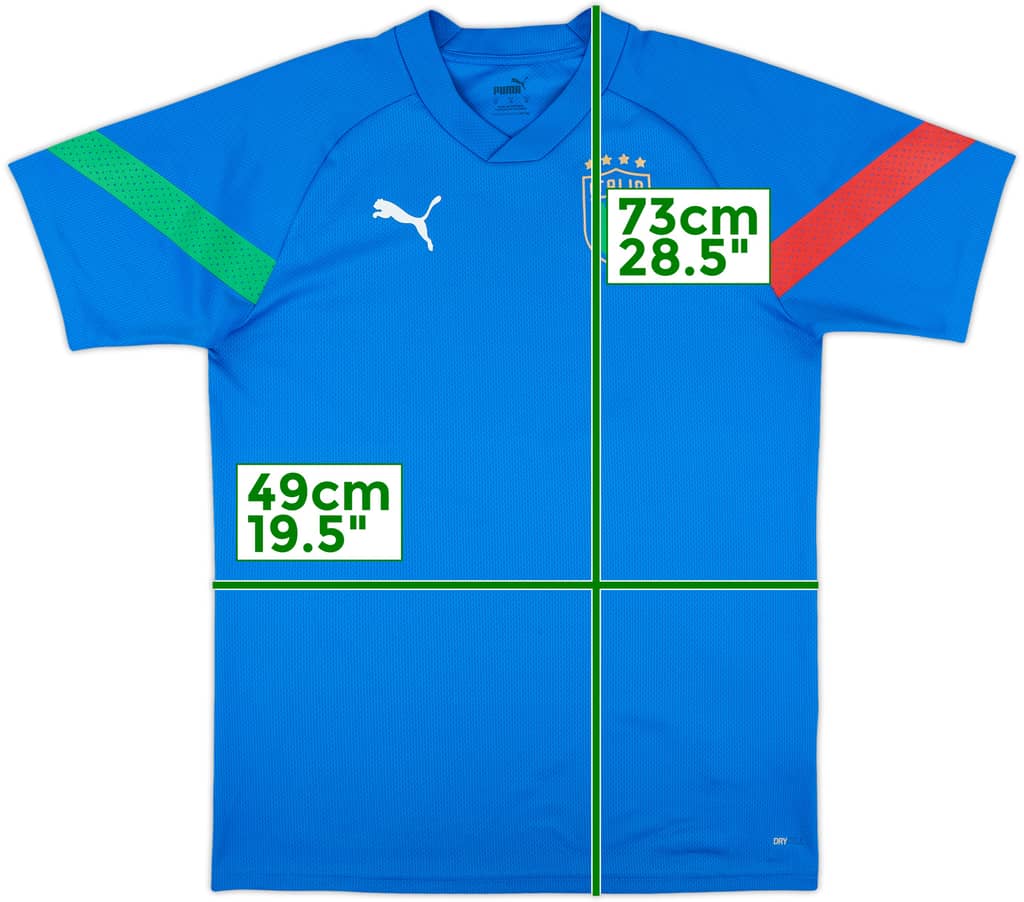 2022-23 Italy Puma Training Shirt - 9/10 - (M)