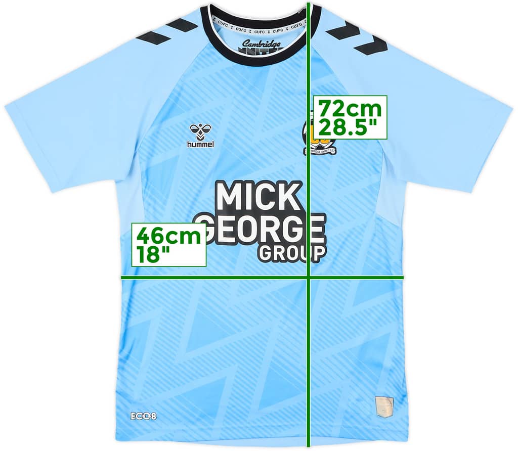 2022-23 Cambridge United Away Shirt - 9/10 - (S)