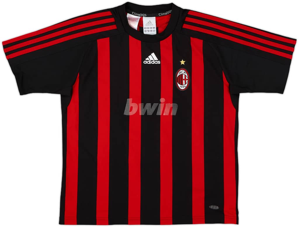 2008-09 AC Milan Home Shirt - 4/10 - (M.Boys)
