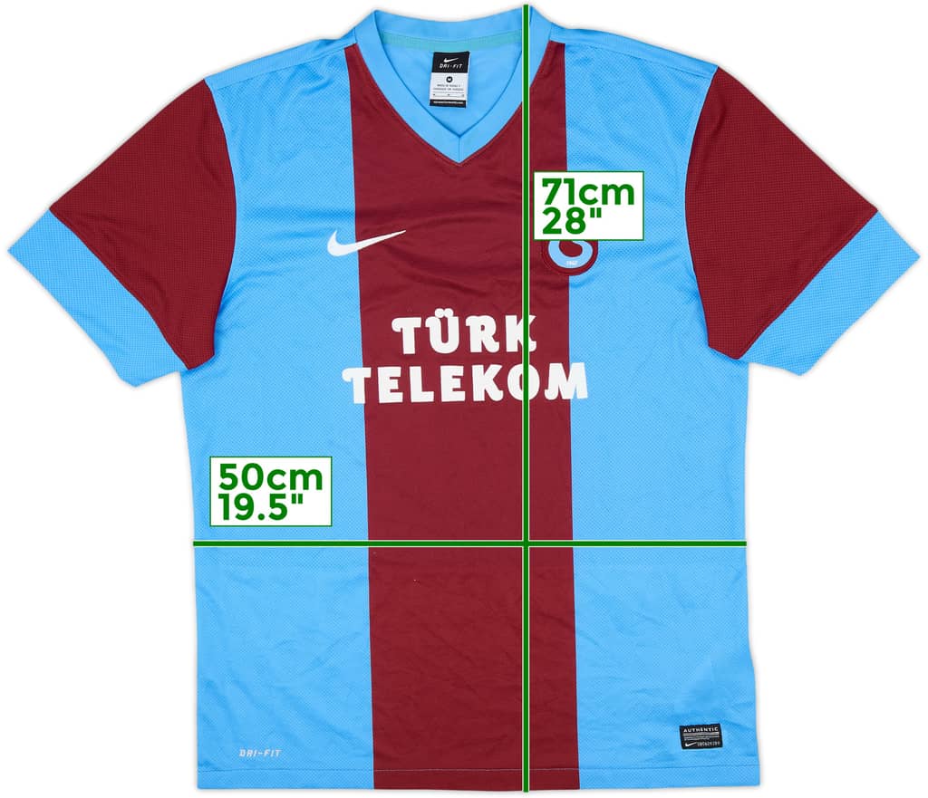 2013-14 Trabzonspor Home Shirt - 6/10 - (M)