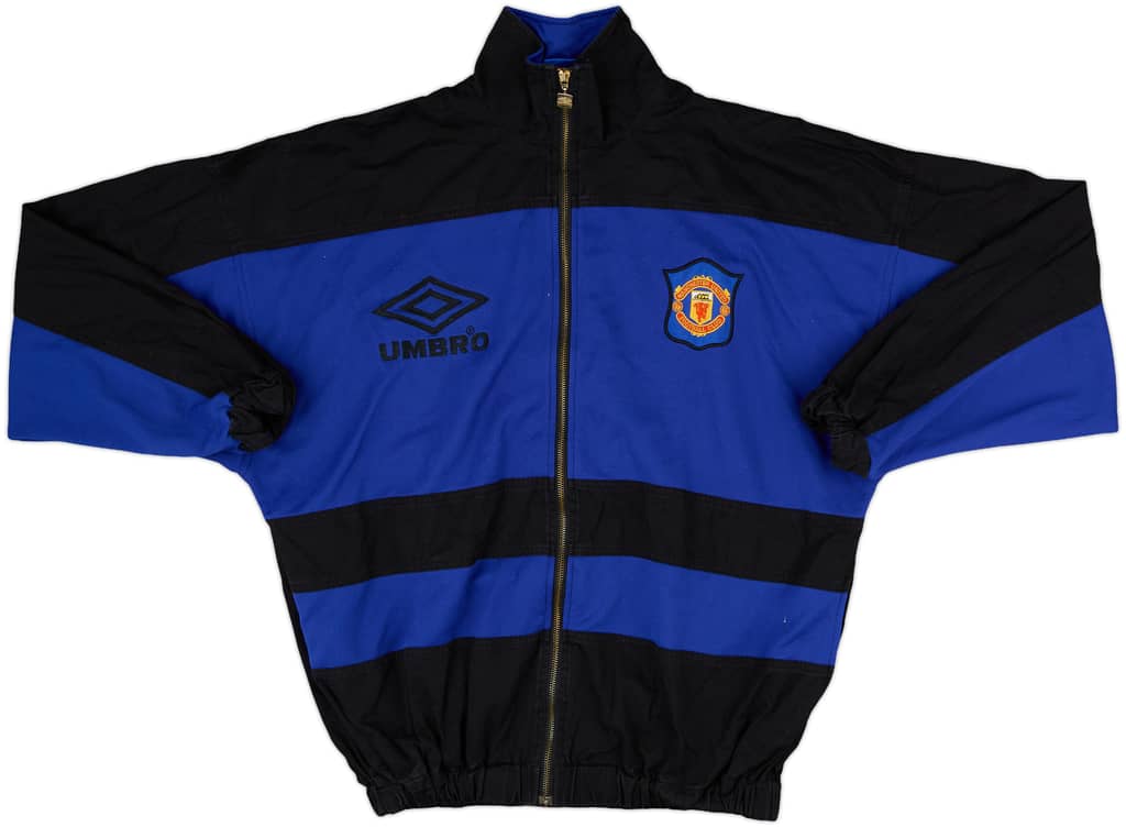 1992-93 Manchester United Umbro Track Jacket - 9/10 - (M)