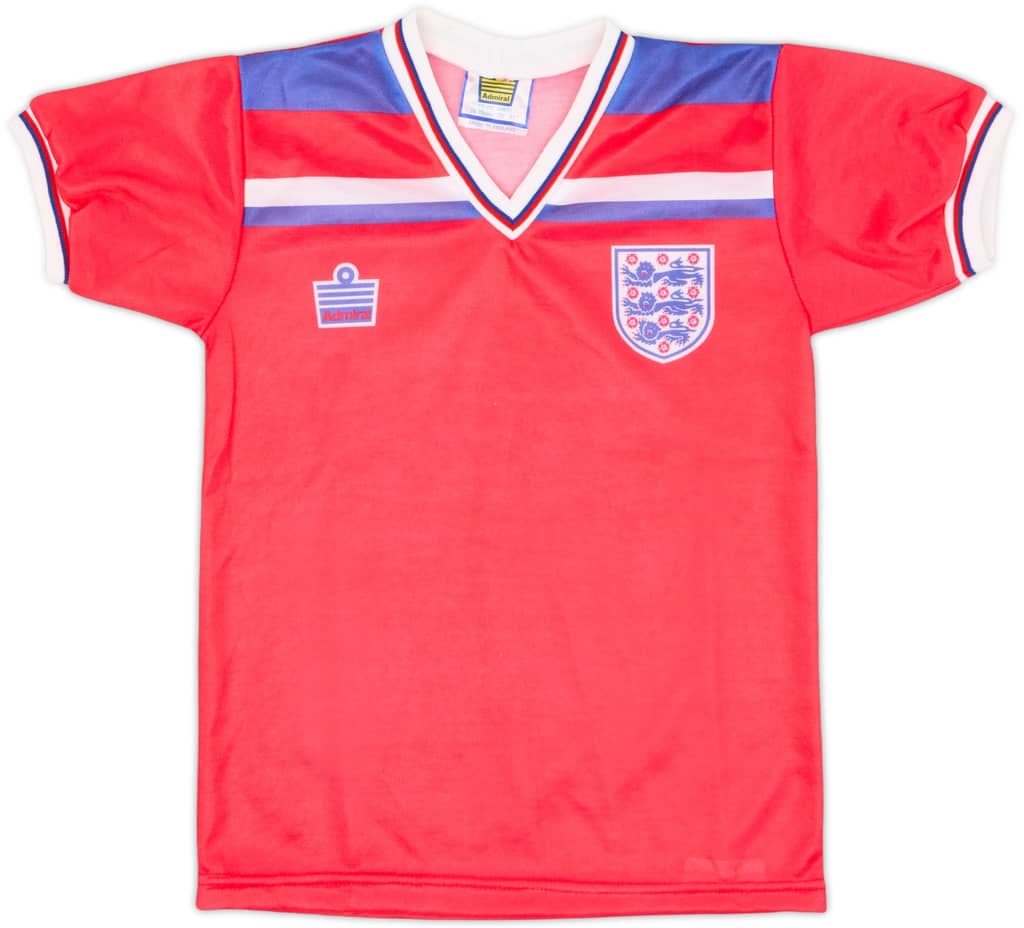 Camiseta de visitante de Inglaterra 1980-83 - 8/10 - (Niños M)