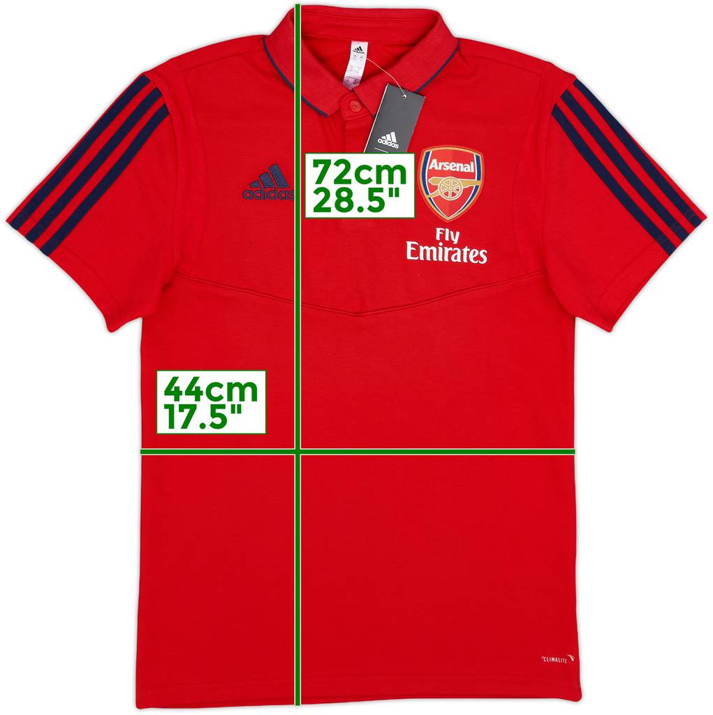 2019-20 Arsenal adidas Polo Shirt (XS)