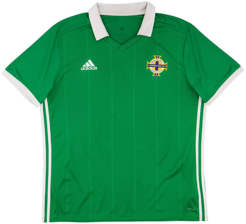2018-19 Northern Ireland Home Shirt - 6/10 - (L)