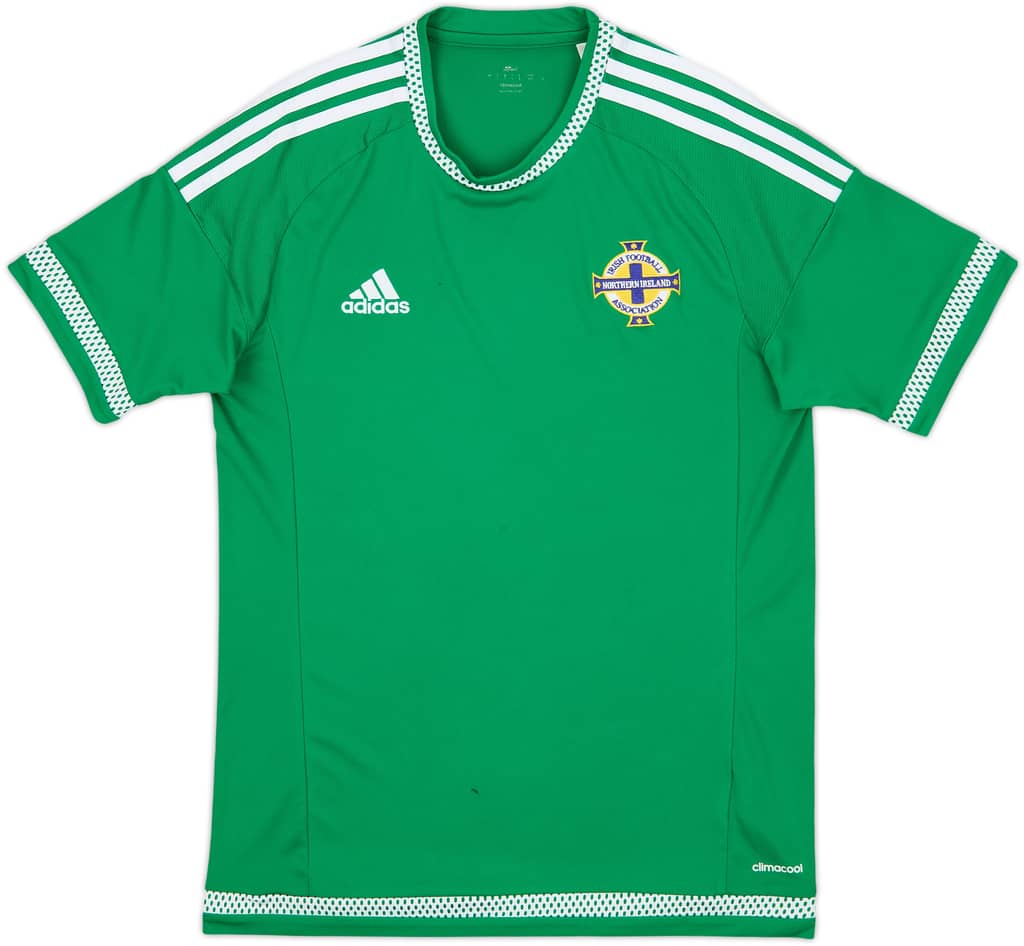 2015 Northern Ireland Home Shirt - 7/10 - (S)